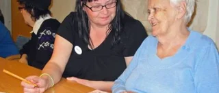 Pensionärer spelade populär julbingo