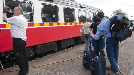 Omkring 10 000 turister väntas åka Inlandsbanan i sommar. "Det är fjärde året i rad vi ökar försäljningen", säger Ulf Eliason, vd för Inlandsbanan AB.