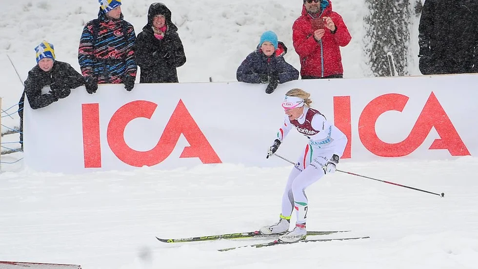 Stabilt. Magdalena Pajala visade upp en stabil åkning i SM-sprinten.