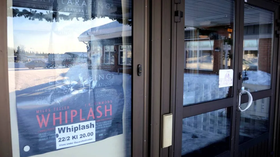 Festival. Whiplash är en av fem Oscarsnominerade filmer som visas i Pajala i helgen.