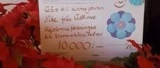 Julgåvor från Majblommeföreningen