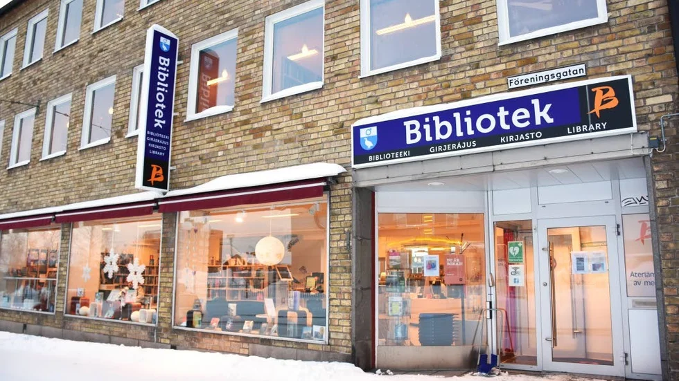 Ökning. Stadsbiblioteket i Kiruna har ökat sin utlåning av böcker från ungefär 60 000 under 2015 till 80 000 under 2016.