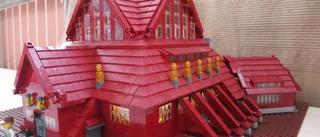 Han byggde Kiruna kyrka – helt i lego