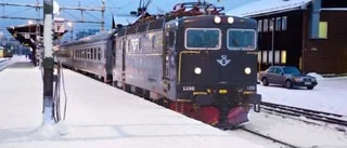 Översköljd av snö och is