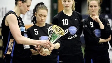 Telge - Northland Basket final 3 - Anna Barthold - Mikaela Sjöström - Ellen Nyström - Alexandra Ferm
Foto: Roland S Lundström