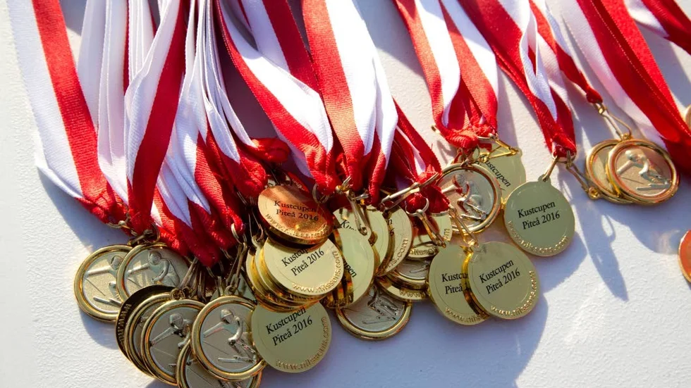 Guldglimmer. Det bästa med Kustcupen – alla vinner guld!