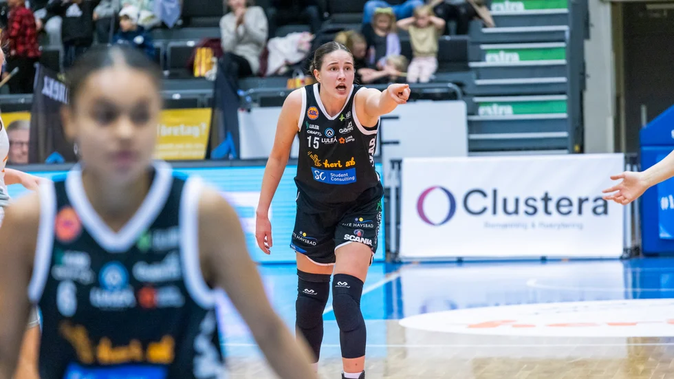 Fanny Wadling missar ännu en match för Luleå Basket.