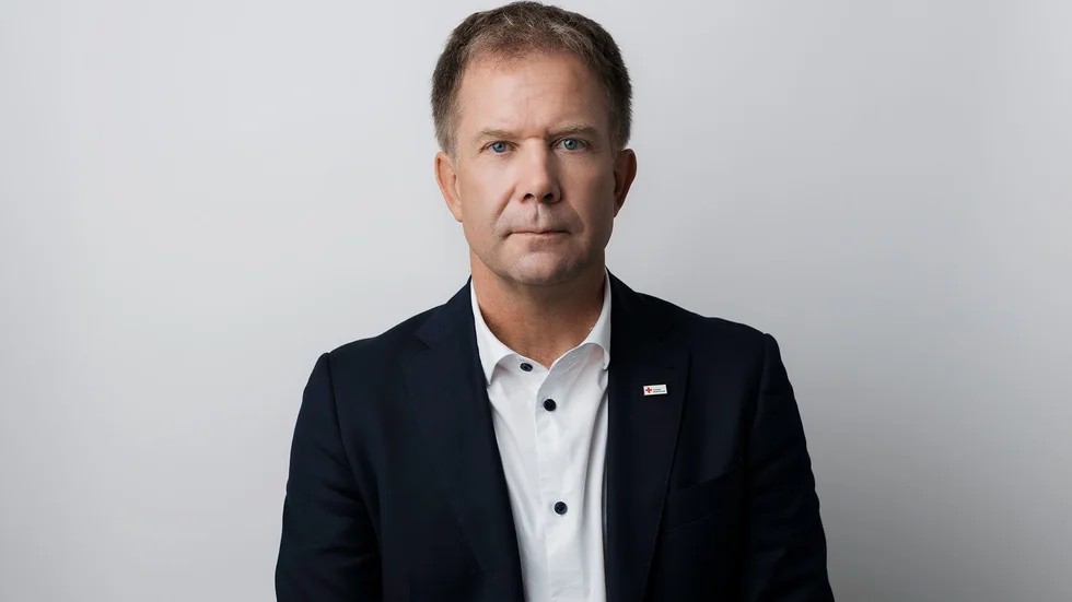 Martin Ärnlöv, generalsekreterare på Svenska Röda Korset. Pressbild.