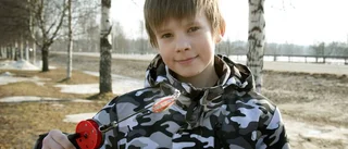 Rasmus, 10, tog hem segern