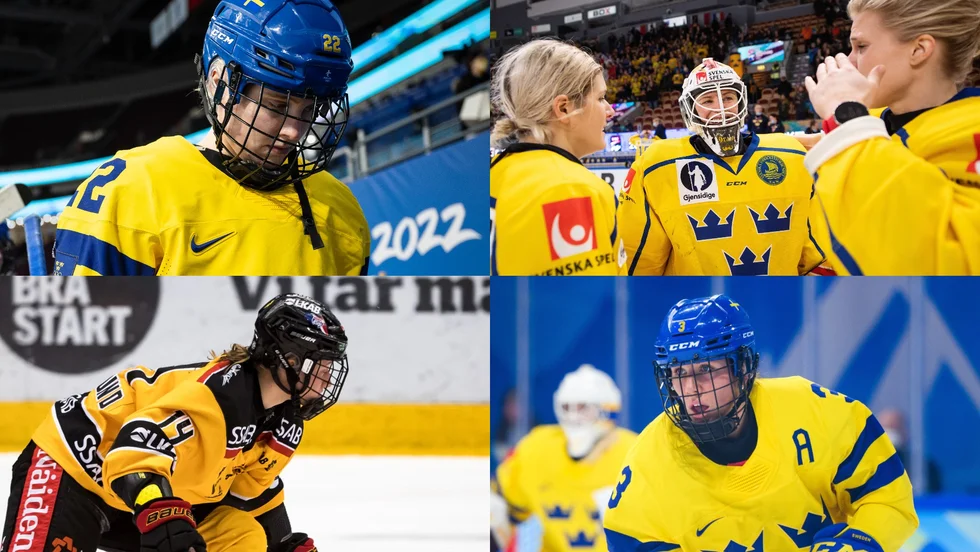 Ingen av Linn Peterson, Emma Nordin, Sara Grahn eller Johanna Fällman finns med i Damkronornas senaste trupp. Det gör däremot WIlma Sjölund och Anna Kjellbin.