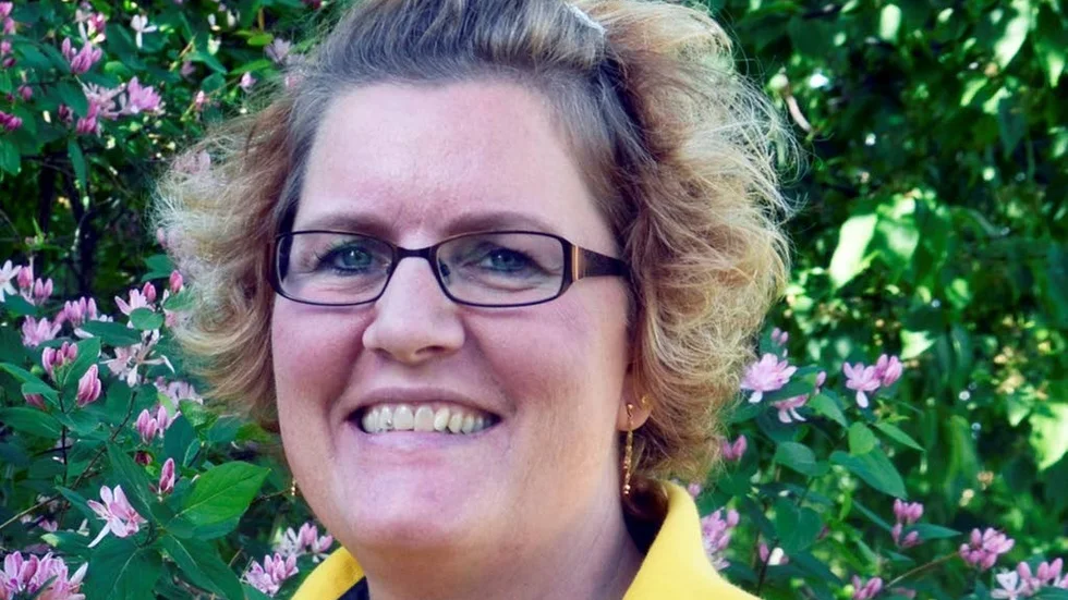 Jobbar inom vården. Marie Söderström är röntgensjuksköterska på Sunderby. " Jag gillar Lions arbetssätt. Här sitter man inte bara av en massa möten", säger hon.