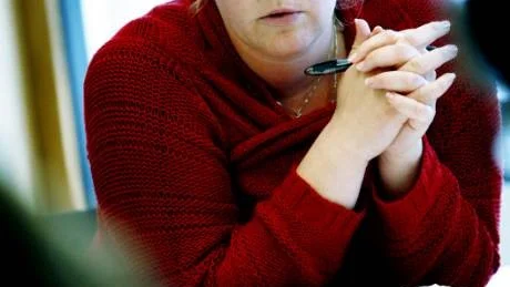 Våld mot kvinnor och barn är något som angår alla och är ett demokrartiskt problem, säger Hanna Westerén (S).Foto:Petra Jonsson GT