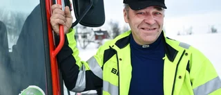 Han fixar Kirunas skidspår