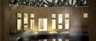 Arbetet med Arctic bath flyter på