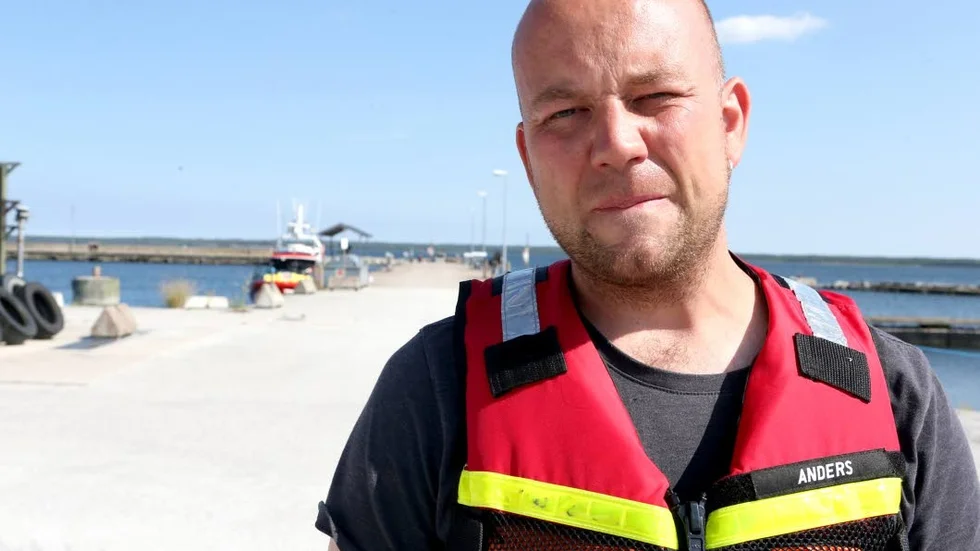 Tomas Lerberg, stationsansvarig.