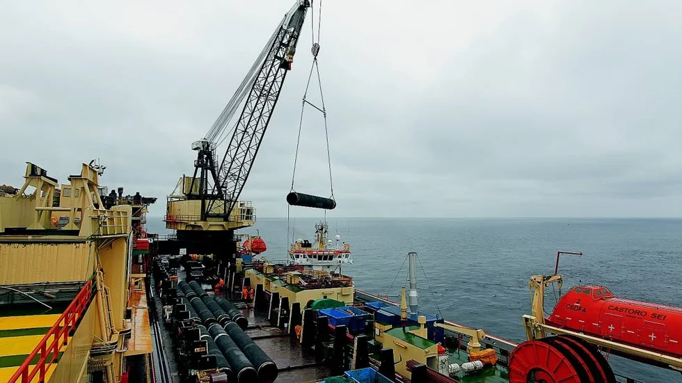 Nordstream 2 får lägga en gasledning i Sveriges ekonomiska zon i Östersjön