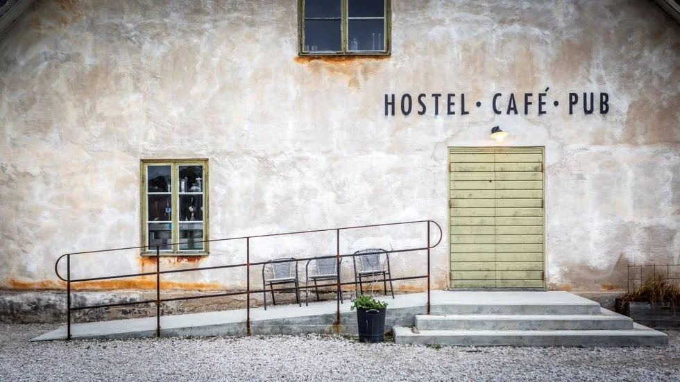 Boot hostel i Fårösund.
