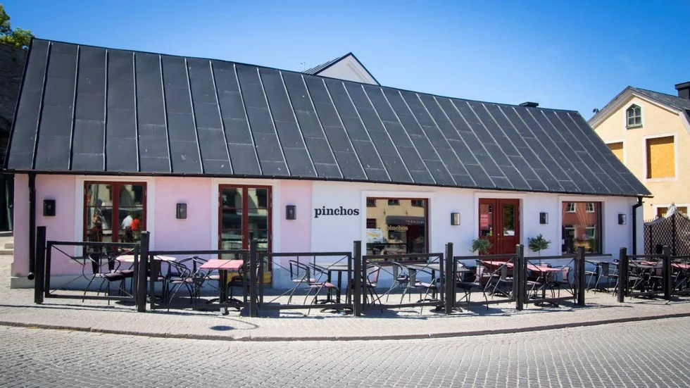 Restaurang Pinchos ligger nu ute till försäljning.
