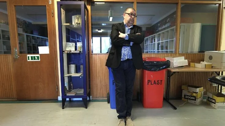 Luis Barnes, rektor för Gutegymnasiet.