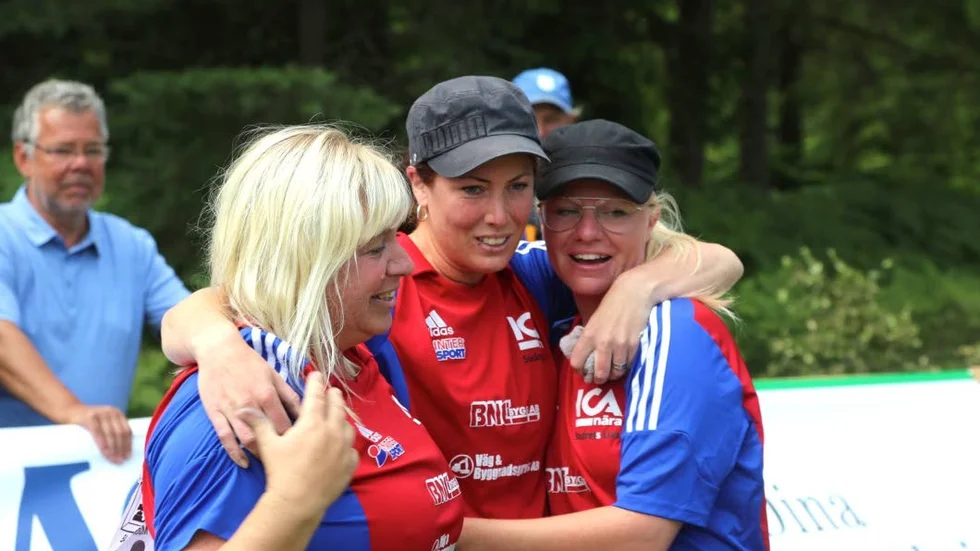 Vinnarna Åse Eriksson, Therese Wilhelmsson och Signe Lindgren Hablingbo.