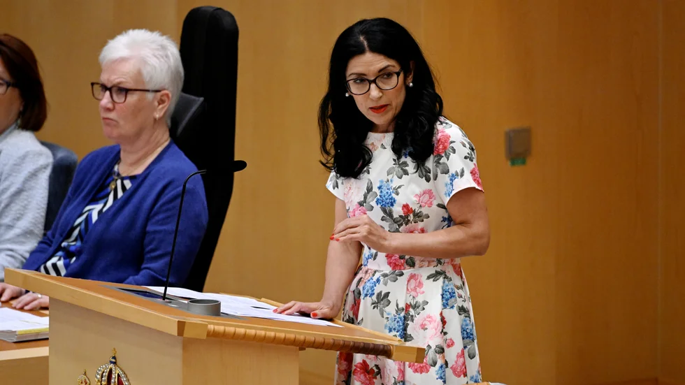En enda röst räddade Morgan Johansson på tisdagen. Det hela hängde till slut på en ledamot: Amineh Kakabaveh, som tidigare företrätt Vänsterpartiet, men nu är så kallad politisk vilde i riksdagen. 