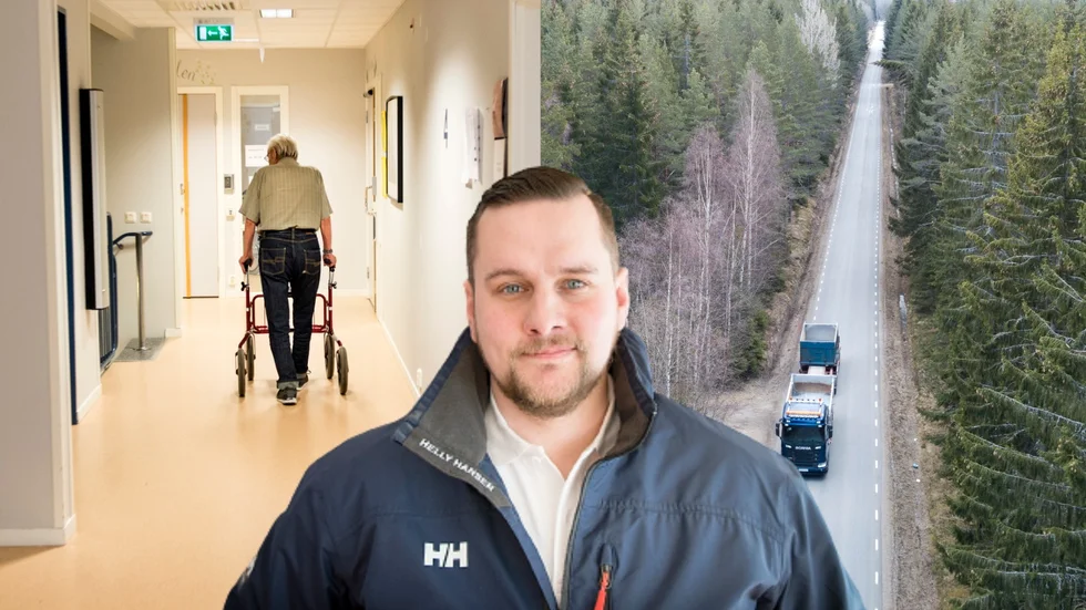 "I dag är det en oacceptabel standard på allt för många vägar", säger Markku Abrahamsson.