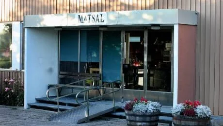 Populärt. Här i Region Gotlands personalmatsal på Skarphäll bedriver Kökett AB servering. Bolaget disponerar matsalen gratis och betalar bara hyra för köket.Foto: Rolf Jönsson