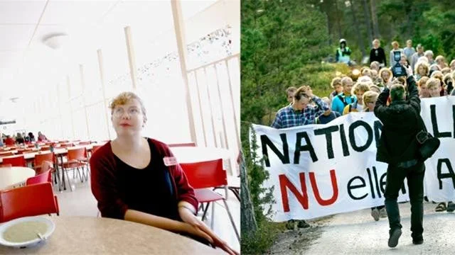 Nu och då. Salomon Abrespar och Jenny Luukonen säger att debatten om Ojnareskogen blir en central punkt när Fältbiologernas årsmöte hålls i Visby.