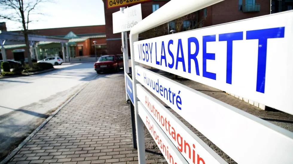 Turligt. Ren tur att ingen blev skadad när en brand bröt ut på Visby lasarett i tisdags.