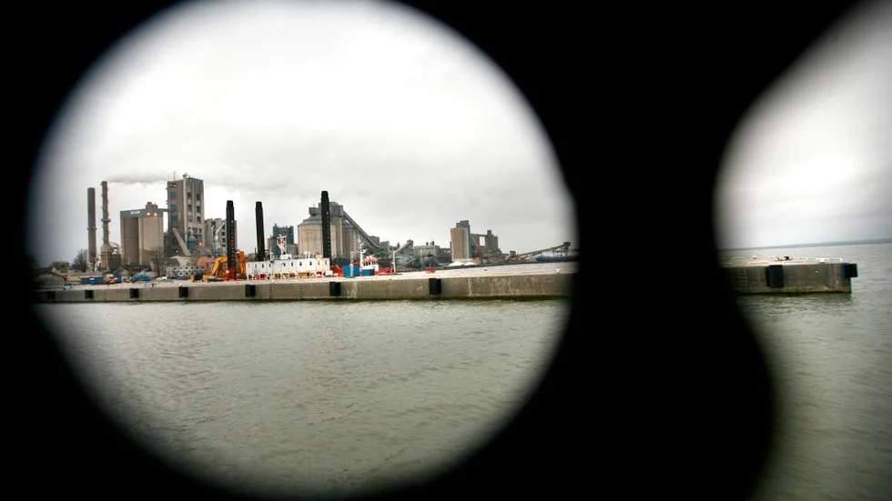 OMTALAD. Hamnen i Slite vid beslutet om Nordstream 1.?