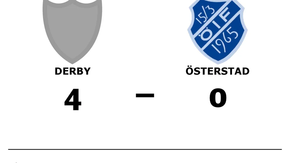 BK Derby vann mot Österstads IF