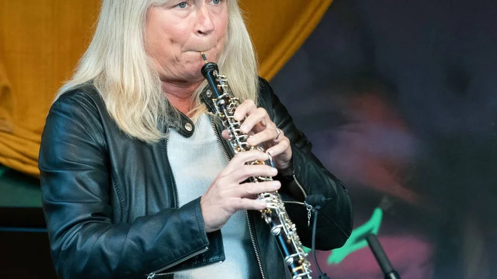 Anette Kumlin från Scenkonst Sörmland spelade oboe.