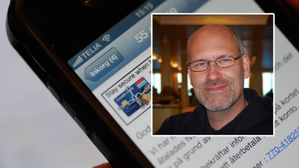 Gotlänningen Roger Utas upptäckte i sista stund att någon hade beställt en dyrbar klocka på nätet – i hans namn.