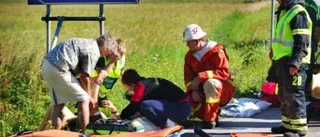 Svår trafikolycka i farlig korsning