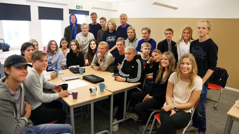 På väg. I oktober reser klassen från Wisbygymnasiet till Strasbourg.