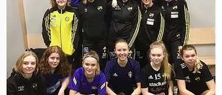 Tjejerna försvarar ön i Umeå