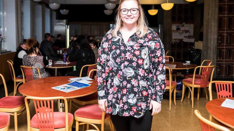 Varmt mottagande. Lisa Frank berättar att många som arbetat med flyktningmottagandet i Kiruna drivs av en stor passion.