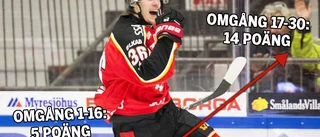 Från hockeyallsvenskan – till målsuccé i Luleå