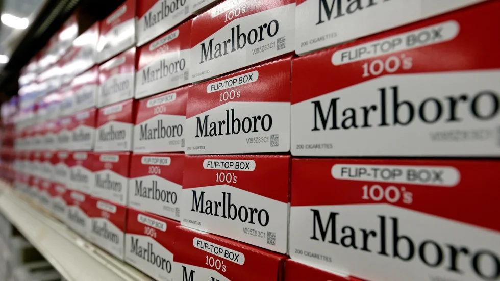 Philip Morris, som bland annat säljer Marlboro i Europa, förhandlar om att köpa Swedish Match. Arkivbild.