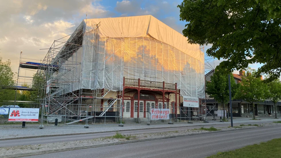 Gamla Folkets Hus ska ny renoveras i etapp 2.