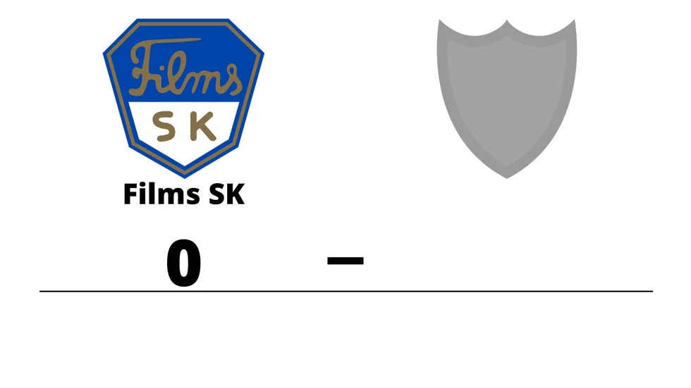 Films SK spelade lika mot Månkarbo IF