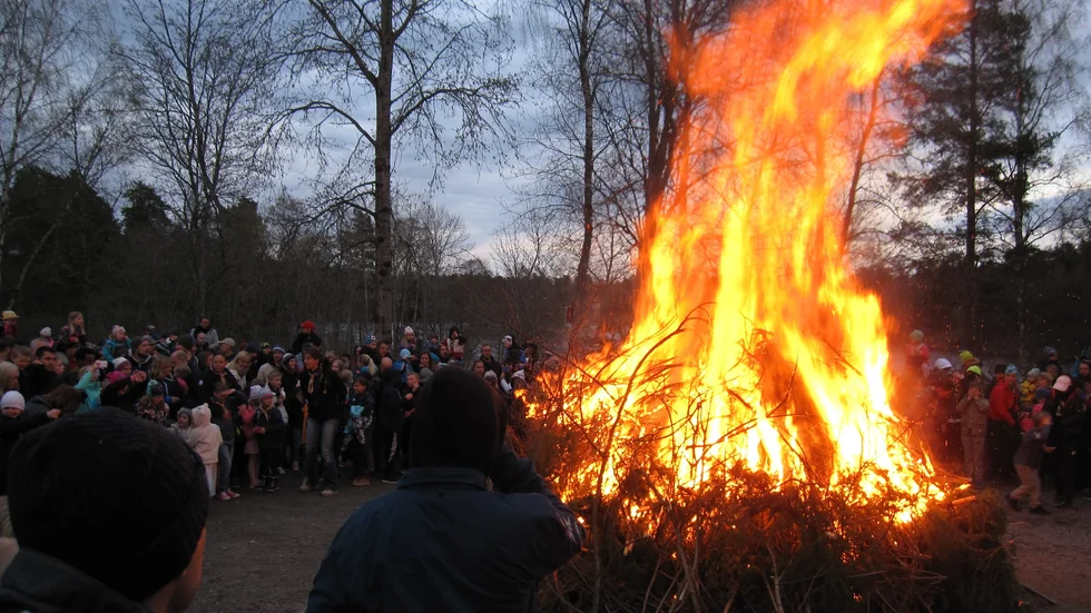 Många väljer att besöka en majbrasa på valborgsmässoafton.