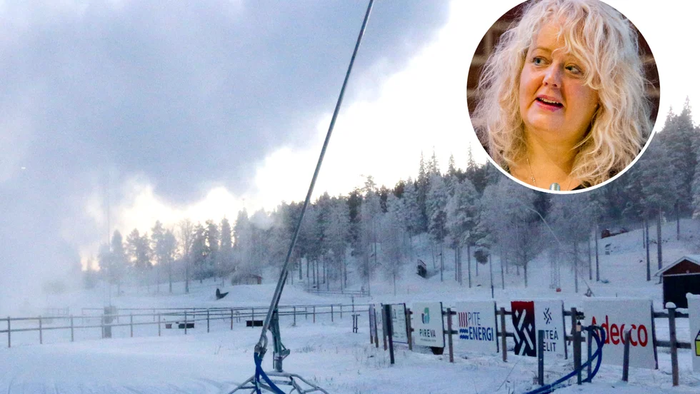 Ideella krafter sköder skidanläggningen på Lindbäcksstadion. Elisabeth Lindberg, ordförande i kultur- och fritidsnämnden, inser att den lösningen kanske inte alltid kommer att hålla. (Arkivbilder)