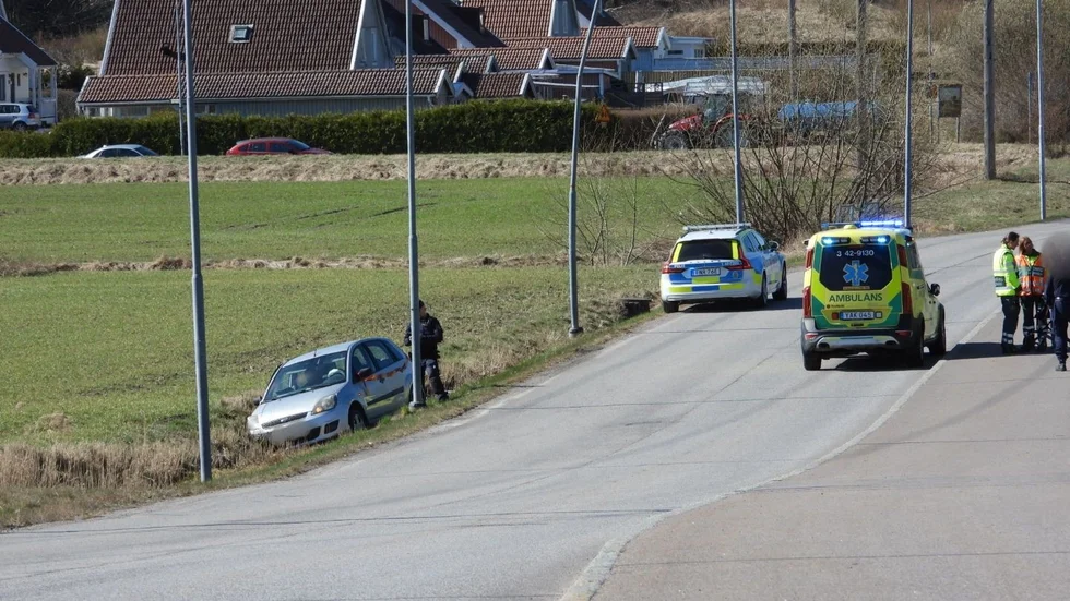 Det var på Åselstadsvägen som olyckan inträffade.