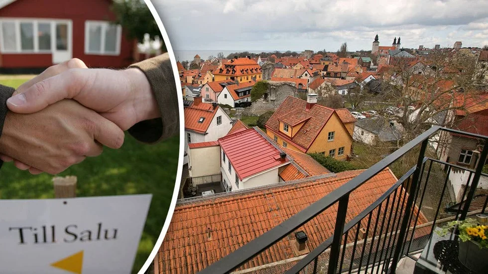 Visby innerstad.