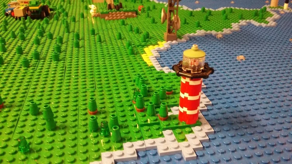 Legokarta. Närsholmen.