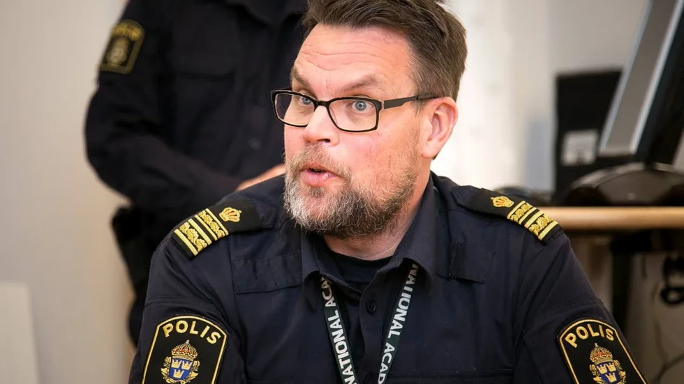 Fredrik Persson, chef rör ingripandeverksamheten på Gotland.