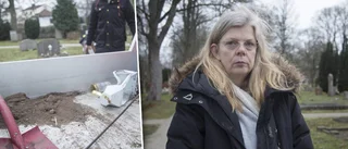 Anhöriga chockade efter vandalens framfart