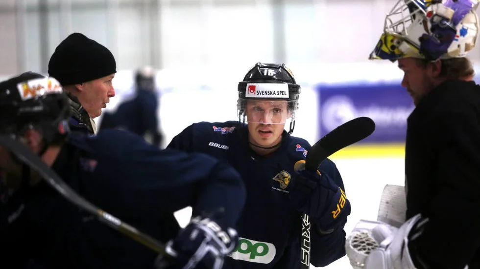 Visby Romas Carl Ericson är redo för kvällens måstematch mot Mariestad i playoff 1.