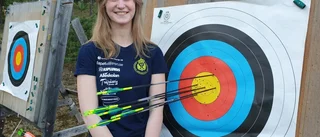 Tilde från Enköping satte nytt juniorrekord i bågskytte
